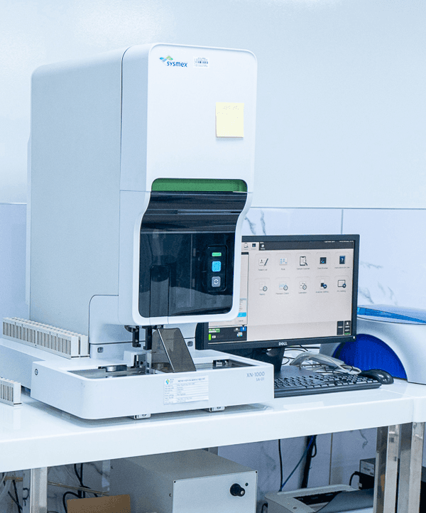 Thiết bị xét nghiệm đông máu Sysmex