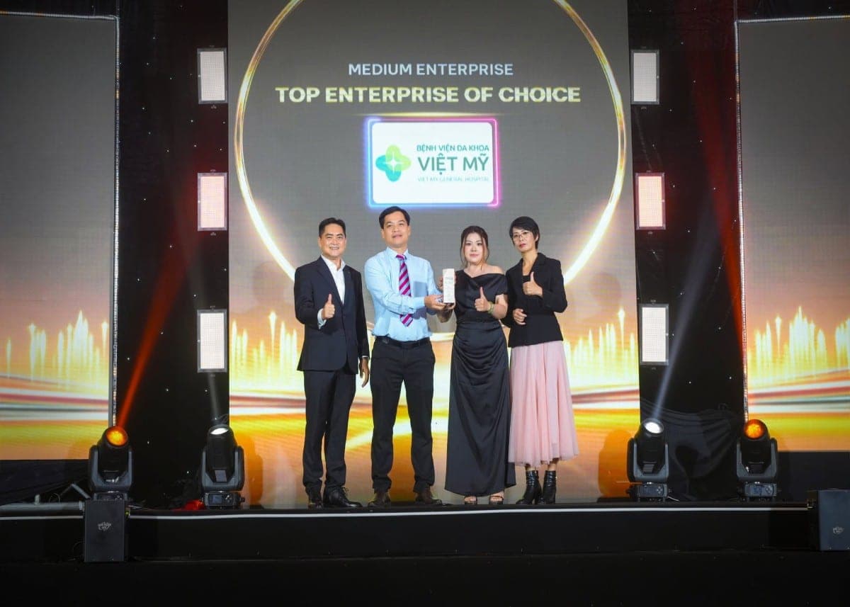 Bệnh viện Đa khoa Việt Mỹ được vinh danh tại Enterprise of Choice 2026